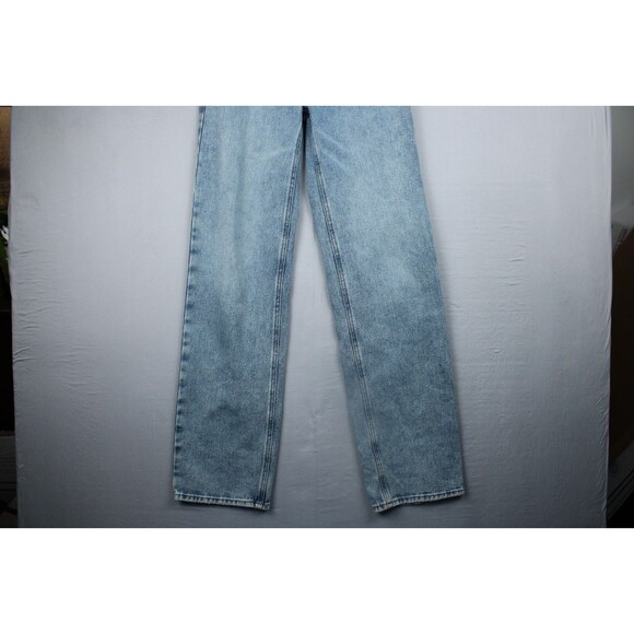 Playboy By PacSun Light Blue Jeans Medium Wash Back Slash 90’s Size 24 - Picture 7 of 16